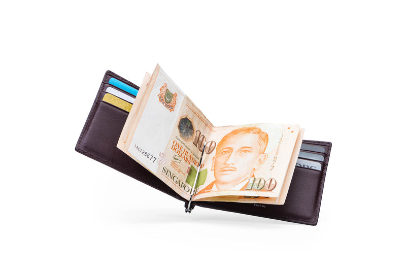 Specter Bifold Wallet ŵ Money Clip (VT)